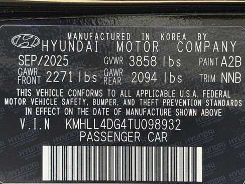 New 2026 Hyundai Elantra SE image 26