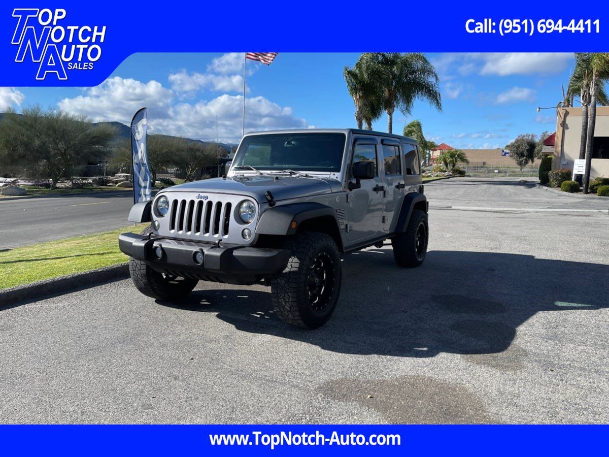 Used 2016 Jeep Wrangler Unlimited Sport w/ Quick Order Package 24S AWD/4WD image 1