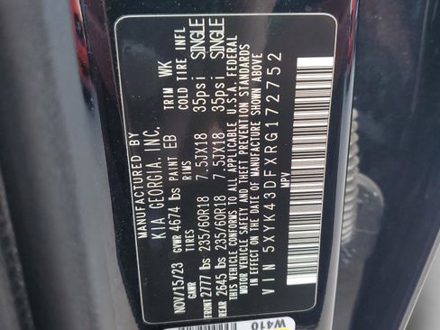 Certified 2024 Kia Sportage SX FWD image 32