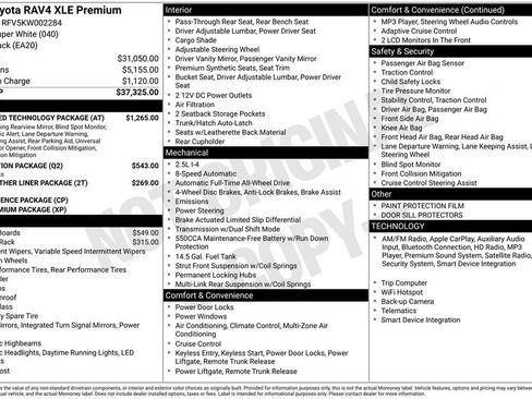 Used 2019 Toyota RAV4 XLE Premium w/ Advanced Technology Package image 27