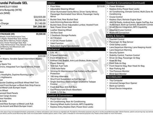 Used 2020 Hyundai Palisade SEL w/ Premium Package FWD image 22