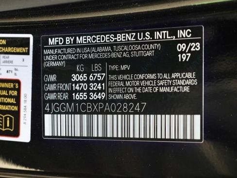 Used 2023 Mercedes-Benz EQE 350+ 4MATIC SUV image 35