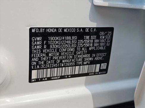 New 2026 Honda HR-V Sport image 17