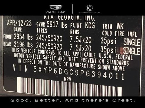 Used 2023 Kia Telluride S w/ S Sunroof Package AWD/4WD image 30