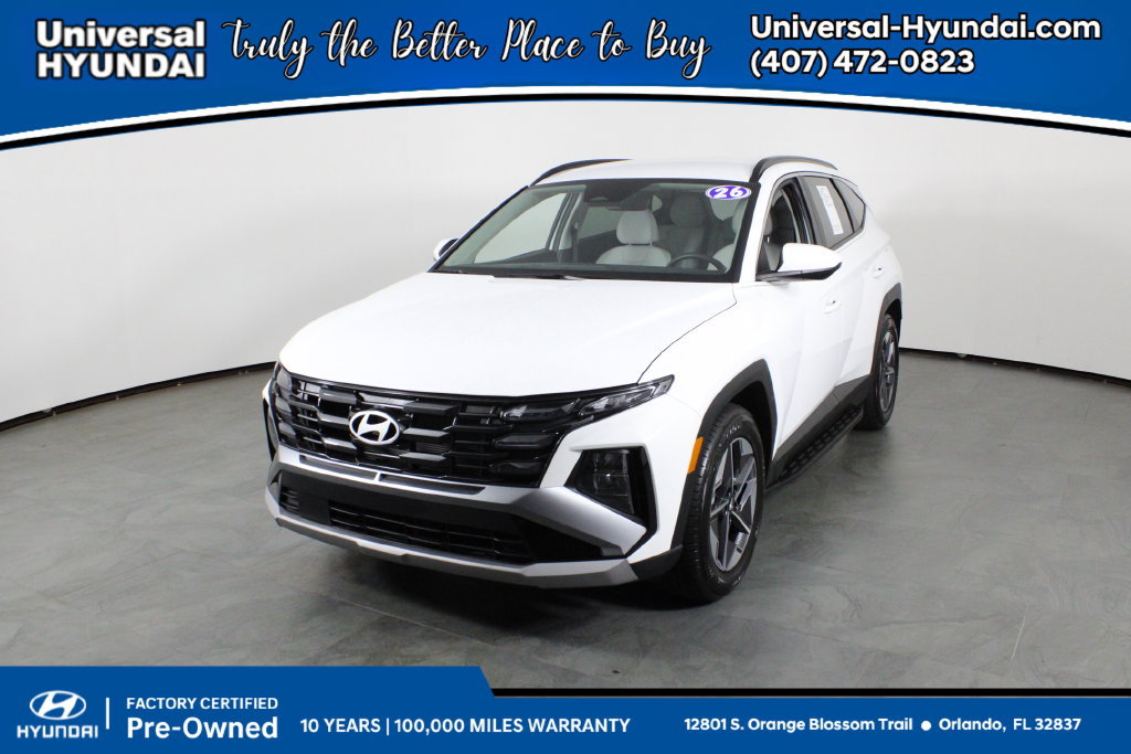 Certified 2026 Hyundai Tucson SEL Plus FWD 360° Tour