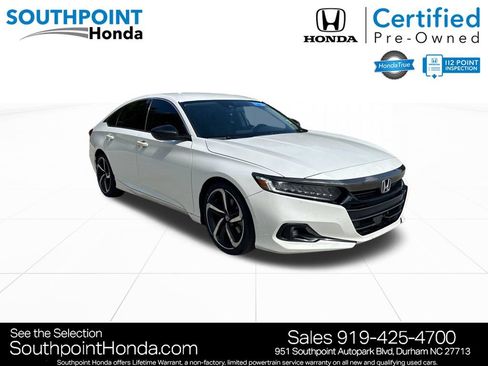 Certified 2021 Honda Accord Sport Special Edition image 1