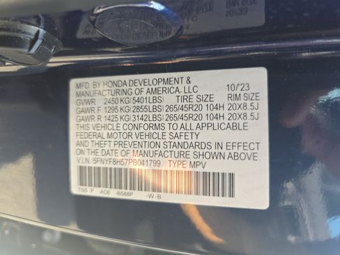 Used 2023 Honda Passport EX-L image 35