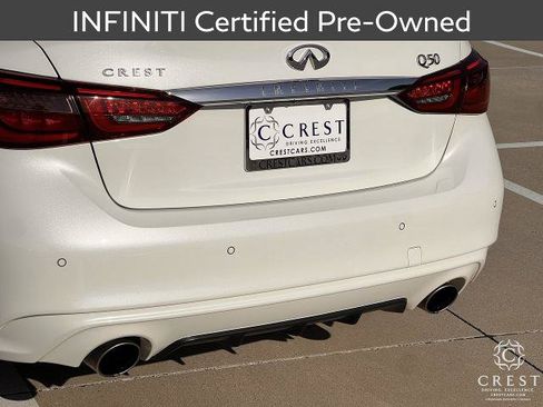Certified 2023 INFINITI Q50 Luxe w/ Cargo Package RWD image 7