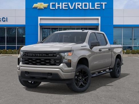 New 2026 Chevrolet Silverado 1500 Custom w/ Turbomax Blackout Package AWD/4WD image 6