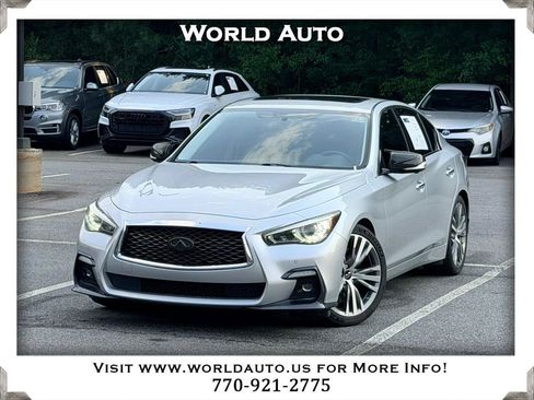 Used 2020 INFINITI Q50 Sport w/ Cargo Package RWD image 1