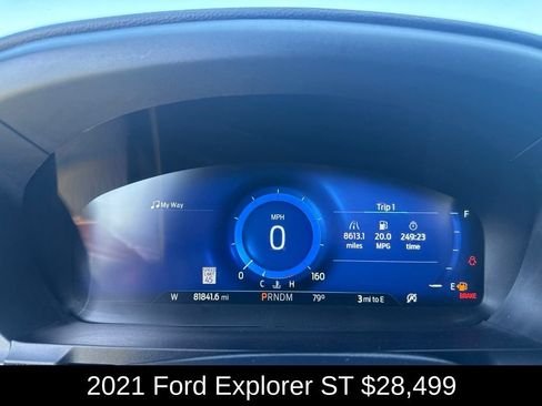 Used 2021 Ford Explorer ST w/ Equipment Group 401A AWD/4WD image 31