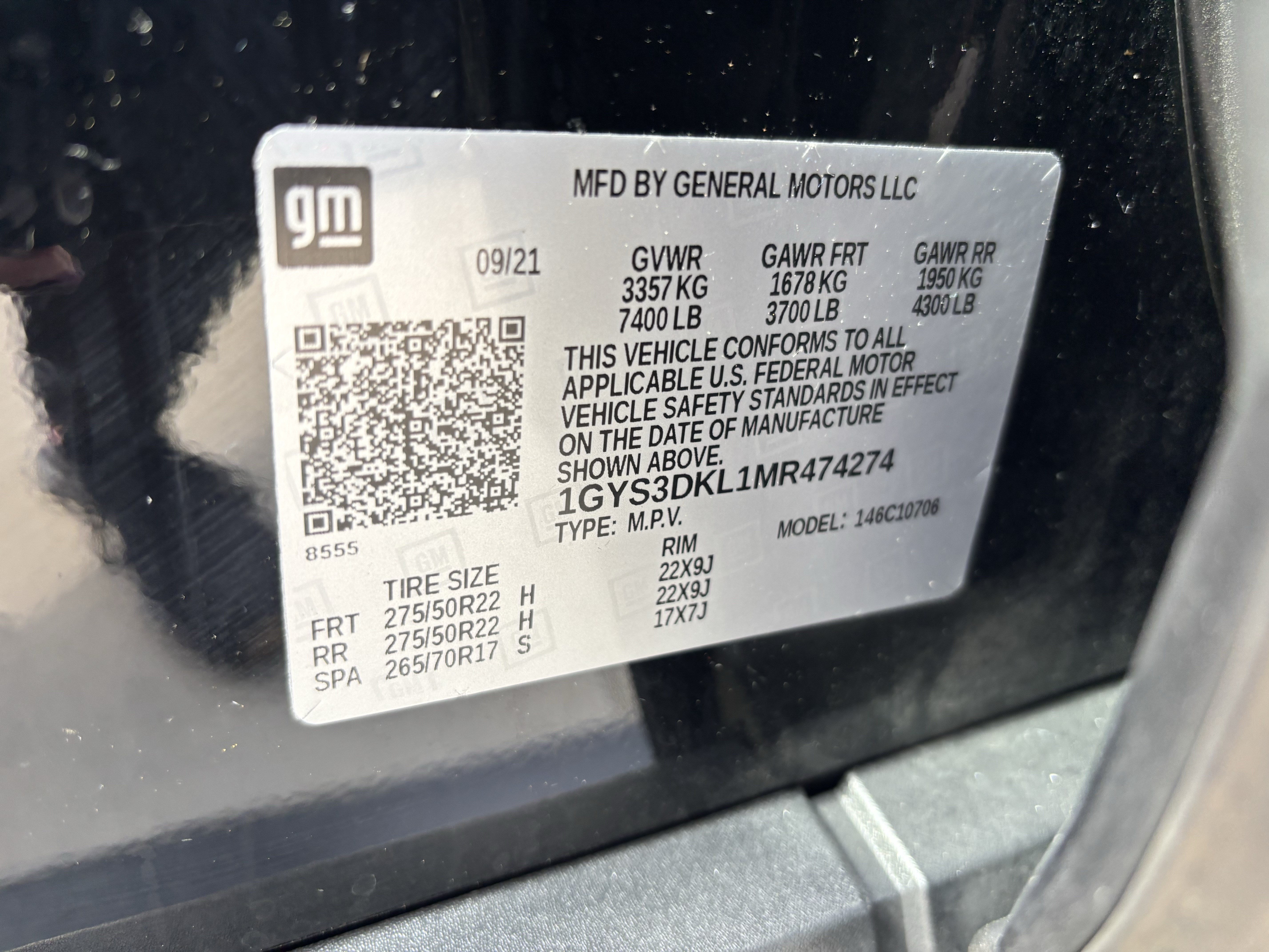 Used 2021 Cadillac Escalade Premium Luxury Platinum RWD image 37
