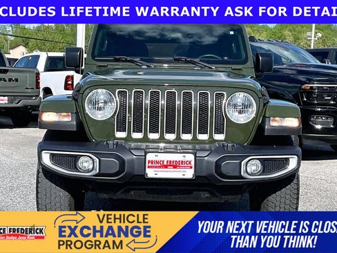 Used 2021 Jeep Wrangler Unlimited Sahara w/ Safety Group AWD/4WD image 2