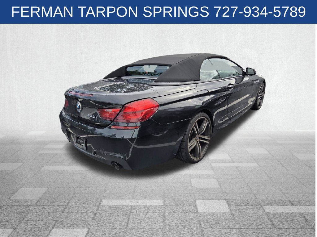 Used 2018 BMW 640i Convertible RWD image 6