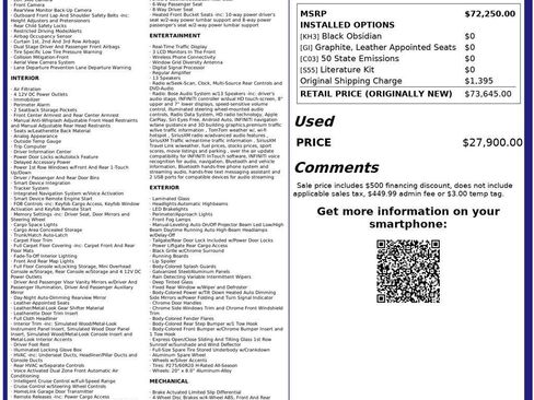 Used 2021 INFINITI QX80 Luxe image 3