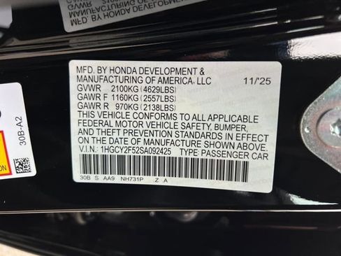 New 2025 Honda Accord Sport image 17