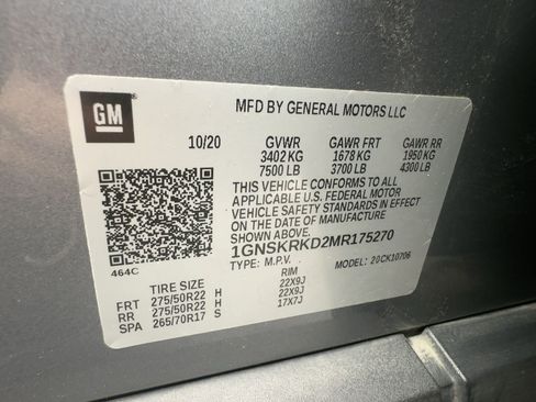 Used 2021 Chevrolet Tahoe RST w/ Luxury Package image 20