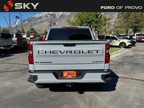 Used 2024 Chevrolet Silverado 1500 Custom w/ LPO, Dark Essentials Package AWD/4WD image 6