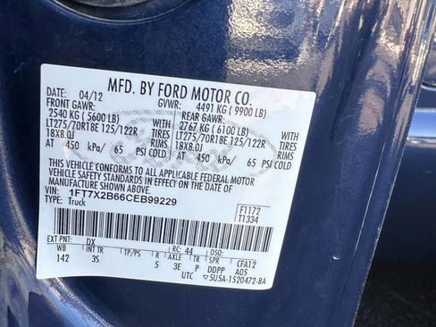 Used 2012 Ford F250 XLT w/ XLT Premium Pkg image 12