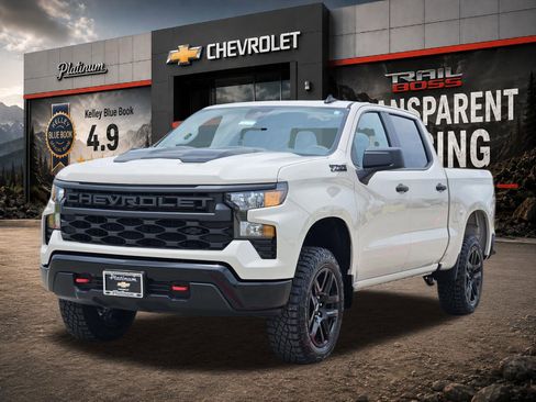 New 2026 Chevrolet Silverado 1500 Custom Trail Boss w/ LPO, Dark Essentials Package AWD/4WD image 2