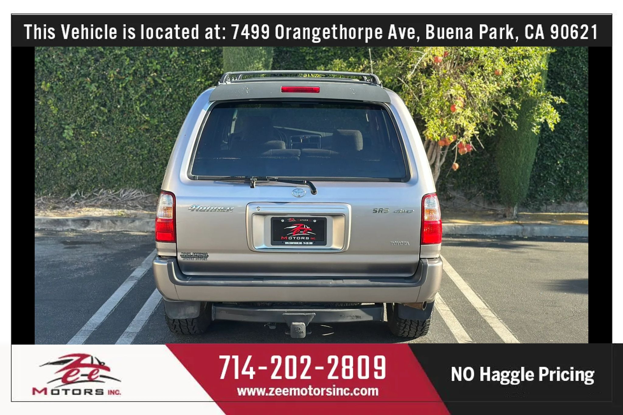 Used 2002 Toyota 4Runner SR5 AWD/4WD image 8