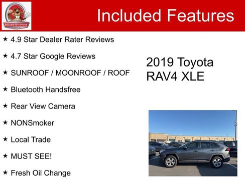 Used 2019 Toyota RAV4 XLE w/ Convenience Package image 5