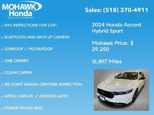 Certified 2024 Honda Accord Sport image 8