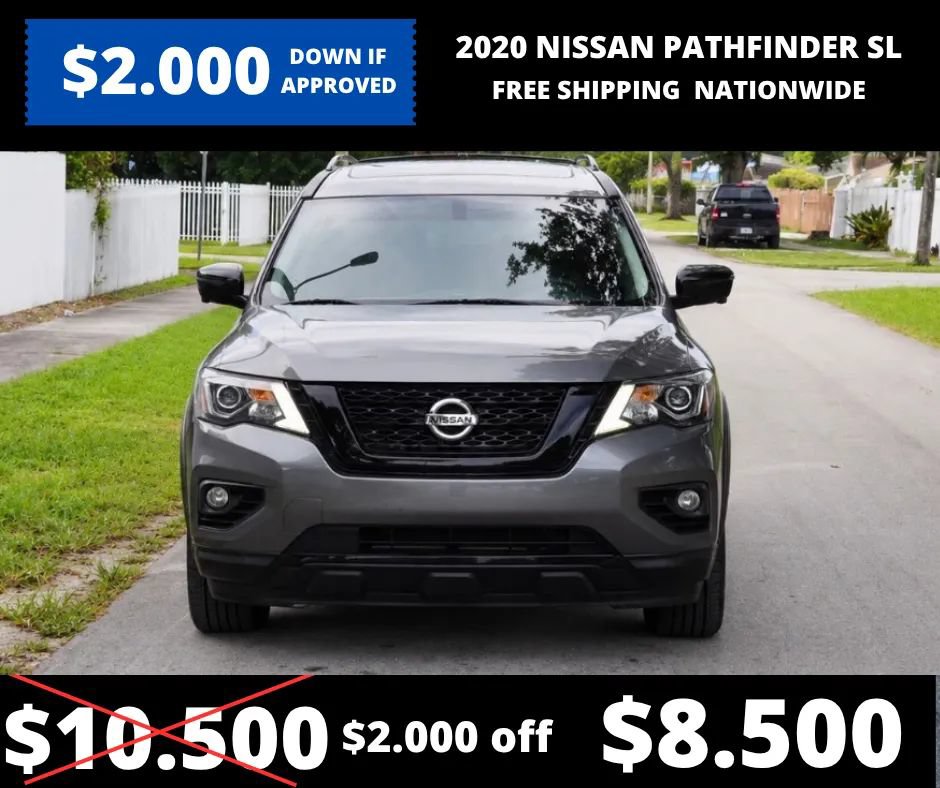 Used 2020 Nissan Pathfinder SL FWD image 2