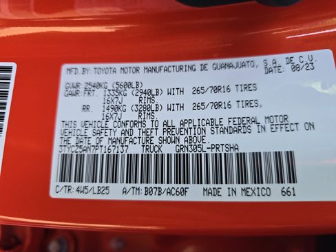 Certified 2023 Toyota Tacoma TRD Pro image 38