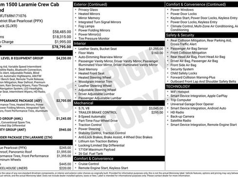 Used 2024 RAM 1500 Laramie AWD/4WD image 23