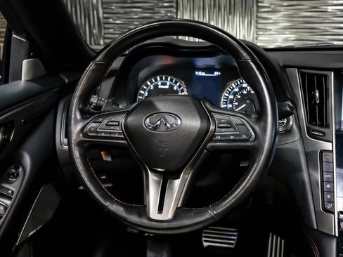 Used 2019 INFINITI Q50 Red Sport 400 w/ Sensory Package AWD/4WD image 19