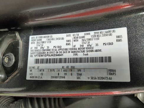 Used 2018 Ford F150 XL w/ Equipment Group 101A Mid AWD/4WD image 33