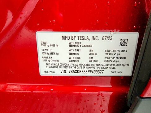 Used 2023 Tesla Model X Plaid AWD/4WD image 25