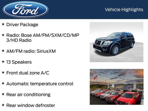 Used 2018 Nissan Armada SV w/ Driver Package image 12