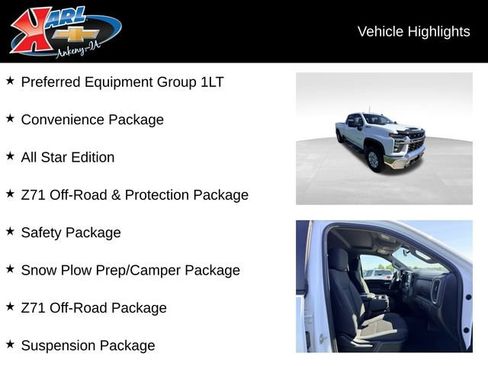 Used 2022 Chevrolet Silverado 2500 LT w/ All Star Edition AWD/4WD image 2