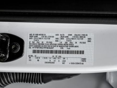 Used 2023 Ford F150 Raptor AWD/4WD image 73