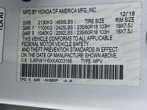 Used 2019 Honda CR-V EX image 39