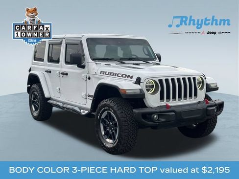 Used 2019 Jeep Wrangler Unlimited Rubicon AWD/4WD image 1