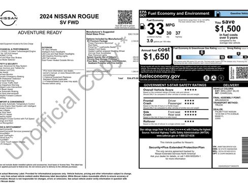 Used 2024 Nissan Rogue SV w/ SV Premium Package FWD image 51