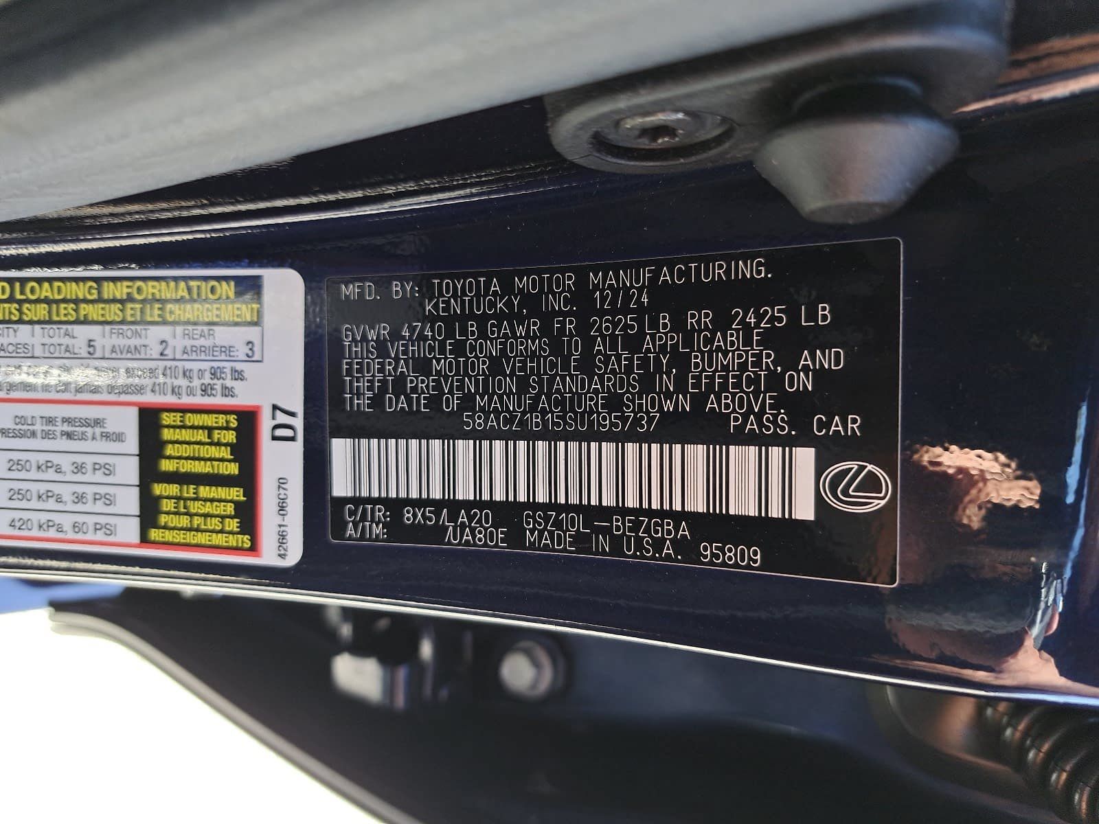 Used 2025 Lexus ES 350 FWD image 39