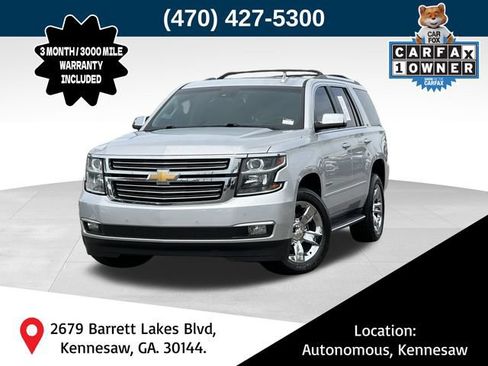 Used 2015 Chevrolet Tahoe LTZ RWD image 1