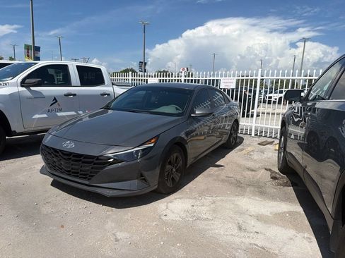 Used 2023 Hyundai Elantra Blue w/ Cargo Package FWD image 1