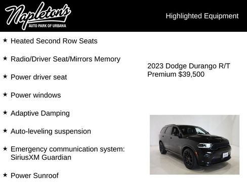 Used 2023 Dodge Durango R/T AWD/4WD image 16