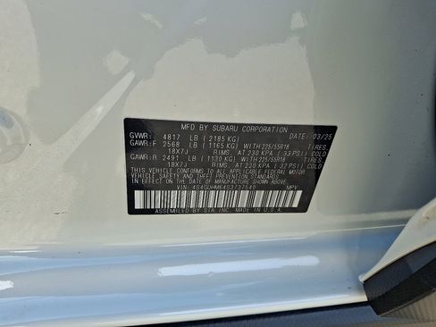 Certified 2025 Subaru Crosstrek 2.5i Limited image 26