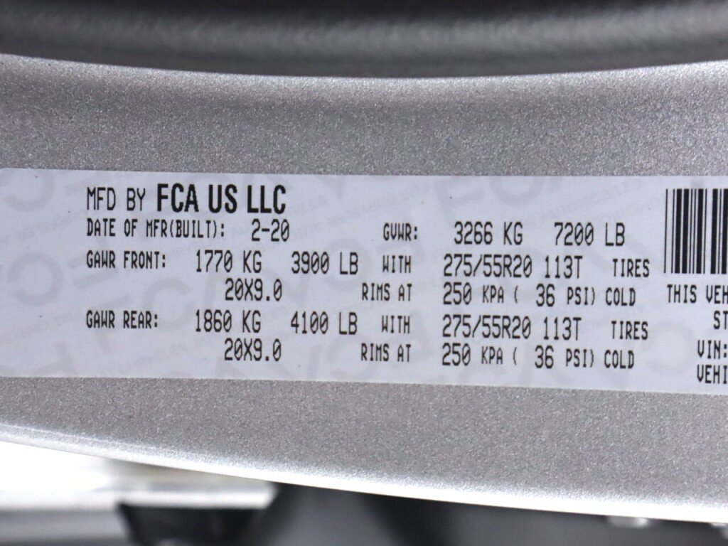 Used 2020 RAM 1500 Limited AWD/4WD image 54