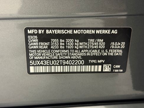 New 2026 BMW X5 xDrive50e w/ M Sport Package AWD/4WD image 23