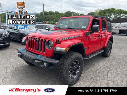 Used 2021 Jeep Wrangler Unlimited Rubicon 4xe w/ Steel Bumper Group