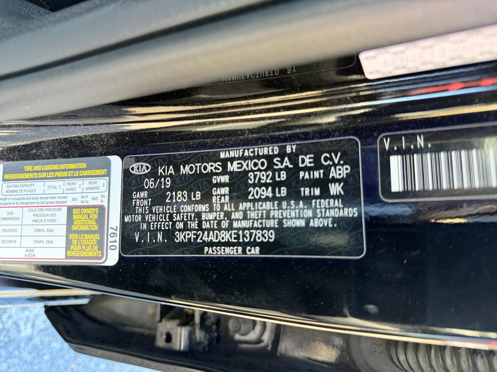 Used 2019 Kia Forte LXS FWD image 38