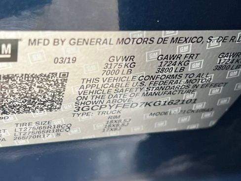 Used 2019 Chevrolet Silverado 1500 LT Trail Boss image 23