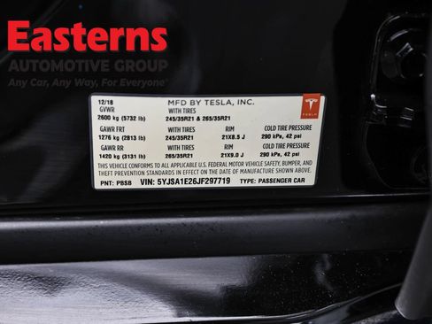 Used 2018 Tesla Model S P100D AWD/4WD image 34